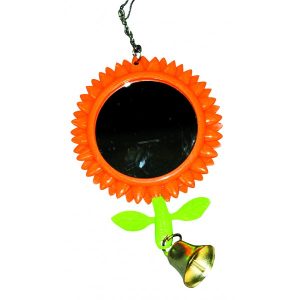 Vogel Virág formájú tükrös madárjáték kalitkába 16 cm - Tp 224.31
